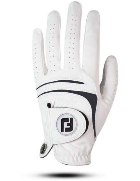 FOOTJOY WeatherSof golf glove, FJ (white, size ML)