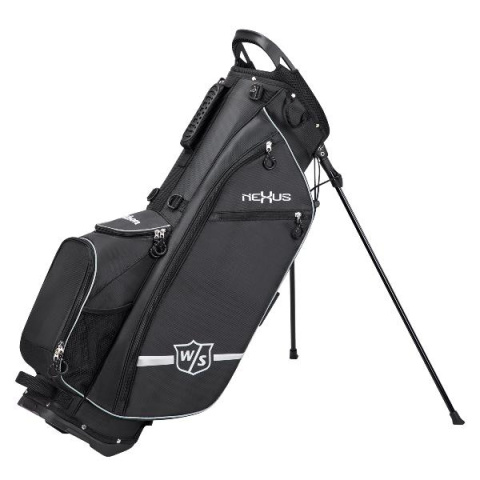 Wilson W/S NEXUS LITE CARRY golf bag, black (with legs)