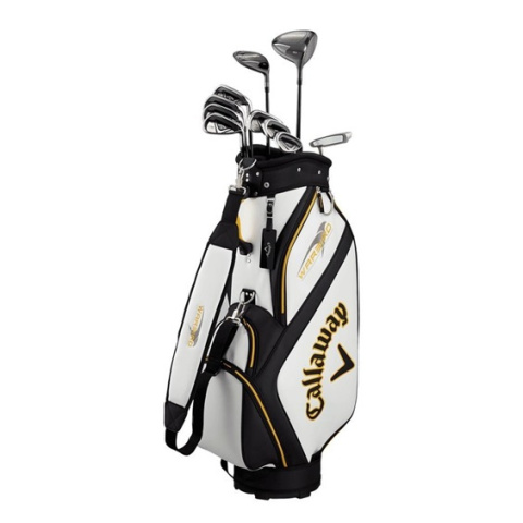 CALLAWAY Warbird golf club set, 10 clubs with bag, graphite set