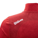 Bluza Wilson Staff Thermal Tech z zamkiem pod szyją (midlayer, czerwona, rozm. L)