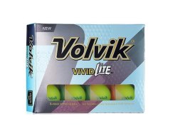 Piłki golfowe VOLVIK VIVID LITE (żółty mat, 12 szt.)