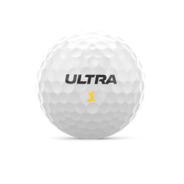 Piłki golfowe Wilson ULTRA Distance, model 2023, (białe, 3 szt.)