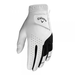 CALLAWAY WEATHER SPANN MLH golf gloves (2-pack, artificial leather, white, size XL)