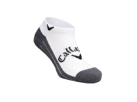 Callaway Tour Opti-Dril Low II men's socks L/XL (feet, white and black, sizes 44-47)