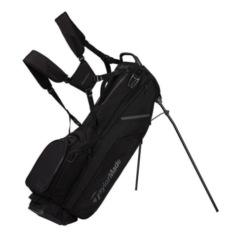 TaylorMade FlexTech Stand Bag 23 (black, with legs, waterproof)