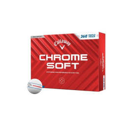 CALLAWAY CHROME SOFT 2024 golf balls (white, 360 TripleTrack, 12 pcs.)