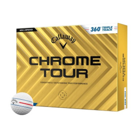 Callaway Chrome Tour Triple Track golf balls (white, TripleTrack, 12 pcs.)
