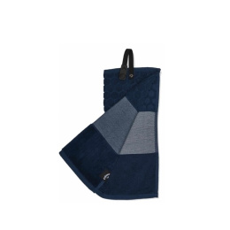 Ręcznik do kijów golfowych Callaway Tri-Fold (granatowy, 40x53 cm)