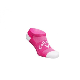 Callaway Tour Opti-Dri Low II women's socks (foot, pink and white, sizes 37-42)