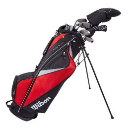 Zestaw kijów do golfa Wilson X31 Hero, 10 kijów z torbą na nóżkach, stalowe szafty set