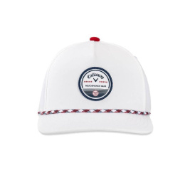 Callaway Bogey Free 24 Golf Cap (white-red-navy)
