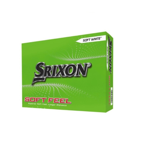 SRIXON Soft Feel golf balls, (white, 12 pcs)