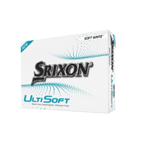 Piłki golfowe SRIXON UltiSoft (białe, 12 szt.)