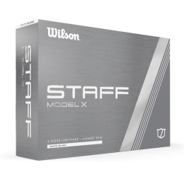 Wilson Staff Model X Golf Balls (White, 12 pcs)