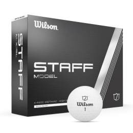 Wilson Staff Model Golf Balls (White, 12 pcs)