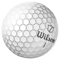 Piłki golfowe Wilson Staff Model 2024 (białe, 12 szt.)