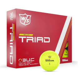 Wilson Staff TRIAD golf balls (yellow, 12 pcs.)