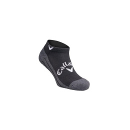Callaway Tour Opti-Dril Low II Men's Socks S/M (feet, black/gray, sizes 40-43)