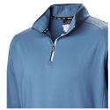 Wilson Staff Thermal Tech Zip Neck Sweatshirt (Midlayer, Blue, Size L)