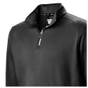 Wilson Staff Thermal Tech Zip Neck Sweatshirt (Midlayer, Black, Size XL)