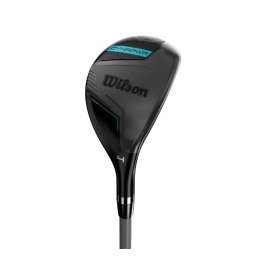 Wilson DYNAPOWER Womens LRH HY4 Hybrid Golf Club (22 degrees, Evenflow Flex L)