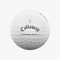 Piłki golfowe CALLAWAY CHROME SOFT 2024 (białe, TripleTrack, 36 szt plus 12 szt. za free)