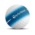 TAYLOR MADE Tour Response Stripe Golf Balls (White/Blue, 12 pcs.)