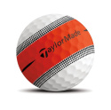 TAYLOR MADE Tour Response Stripe Golf Balls (White/Orange, 12 pcs.)