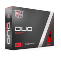 Wilson Staff Duo Soft golf balls (matt red, 12 pcs.)