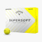 Piłki golfowe CALLAWAY SUPERSOFT 2025 (zółte, 12 szt)