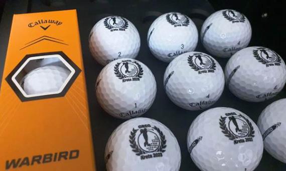 Personalizace golfových míčků (potisk loga na golfových míčcích)