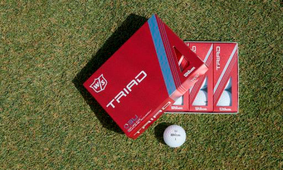 Piłka golfowa Wilson Triad - 3-warstowa piłka dla graczy z średnim HCP.