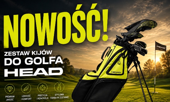 Nowość: HEAD kompletne zestawy kijów golfowych w pilkigolfowe.pl